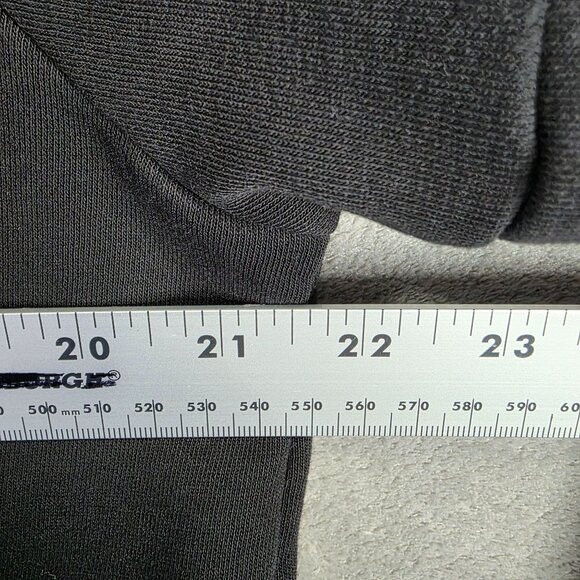 Mens Puma Black Full Zip Sweatshirt Long Sleeve Cotton Polyester Blend Size M - Picture 6 of 9